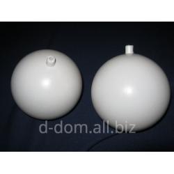 Куля 80 мм пластмаса + ковпачок